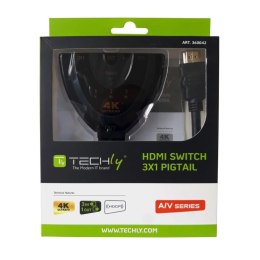 Techly IDATA HDMI-3F30 przełącznik wideo