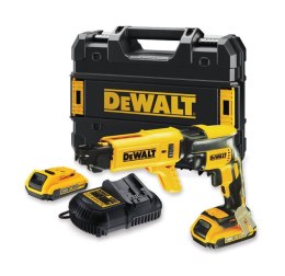 DeWALT DCF620P2K wkrętak zasilany/zakrętark udarowy Czarny, Żółty 4400 RPM