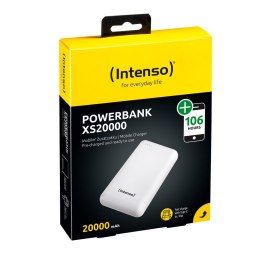 Intenso XS20000 Powerbank Zusatzakku LiPo 20000 mAh 7313552 Litowo-polimerowy (LiPo) Biały