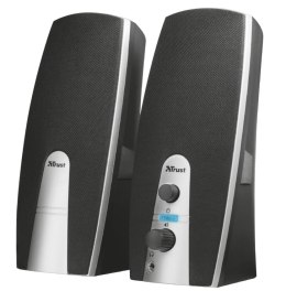 Trust MiLa 2.0 Speaker Set Czarny, Srebrny Przewodowa 5 W