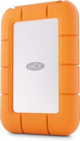 LaCie STMF500400 Zewnętrzny dysk SSD 500 GB USB Type-C USB 3.2 Gen 2x2 Szary, Pomarańczowy