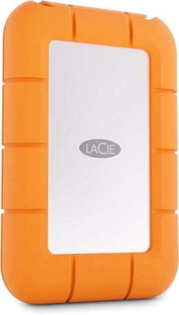 LaCie STMF500400 Zewnętrzny dysk SSD 500 GB USB Type-C USB 3.2 Gen 2x2 Szary, Pomarańczowy