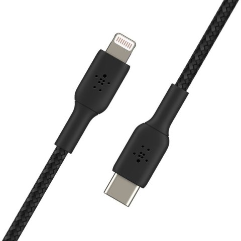 Belkin CAA004BT1MBK kabel Lightning 1 m Czarny