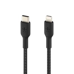 Belkin CAA004BT1MBK kabel Lightning 1 m Czarny