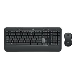 Logitech MK540 ADVANCED Wireless Keyboard and Mouse Combo klawiatura USB AZERTY Belgijski Czarny, Biały