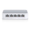 TP-LINK TL-SF1005D V15 łącza sieciowe Zarządzany Fast Ethernet (10/100) Biały