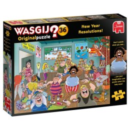 Wasgij Original 36 1000pcs Puzzle układanka 1000 szt. Komiksy