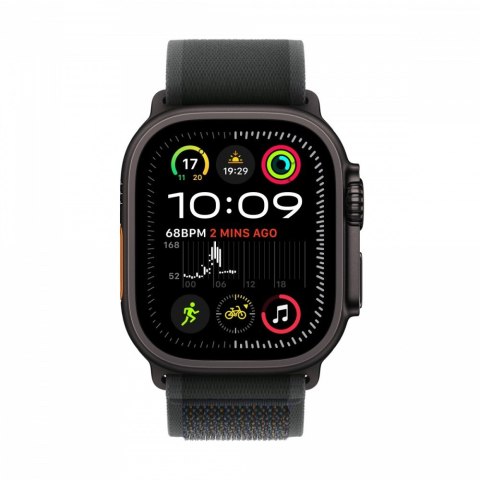 Apple Watch Ultra 2 GPS + Cellular, koperta 49 mm z tytanu w kolorze czarnym z opaską Trial S/M w kolorze czarnym