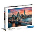 Clementoni High Quality Collection LONDON TWILIGHT Puzzle układanka 1500 szt. Miast