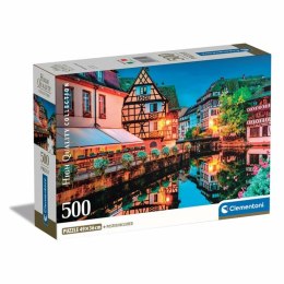 Clementoni High Quality Collection Strasbourg Old Town Puzzle układanka 500 szt. Krajobraz