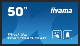 Iiyama TF5039AS-B1AG signage display Płaski panel Digital Signage 125,7 cm (49.5