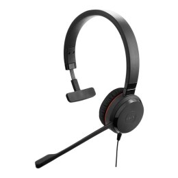 Jabra Evolve 20SE USB-C UC Mono Zestaw słuchawkowy Przewodowa Opaska na głowę Biuro/centrum telefoniczne USB Type-C Czarny