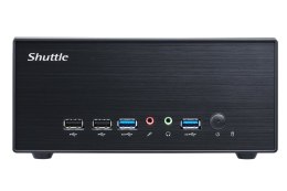 Shuttle XPС slim XH610G2 komputer typu barebone Komputer stacjonarny Czarny Intel H610 LGA 1700