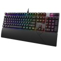 ASUS ROG Strix Scope II klawiatura Gaming USB AZERTY Francuski Czarny