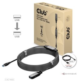 CLUB3D CAC-1405 kabel USB 10 m USB 3.2 Gen 2 (3.1 Gen 2) USB A Czarny