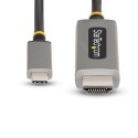 StarTech.com 134B-USBC-HDMI211M adapter kablowy 1 m USB Type-C HDMI Typu A (Standard) Szary