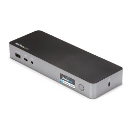 StarTech.com DK30C2DPPDUE stacja dokująca Przewodowa USB 3.2 Gen 1 (3.1 Gen 1) Type-C Czarny, Szary