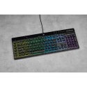 Corsair K55 RGB PRO klawiatura Gaming USB QWERTZ Niemiecki Czarny