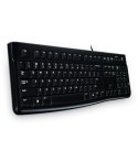 Logitech Keyboard K120 for Business klawiatura Biuro USB QWERTY Rosyjski Czarny