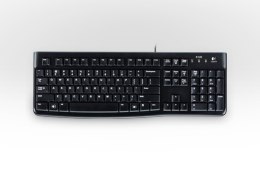 Logitech Keyboard K120 for Business klawiatura Biuro USB QWERTY Rosyjski Czarny