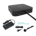 I-TEC USB-C HDMI DP DOCK PD100W/2X LCD DOCK + CHARGER-C112W