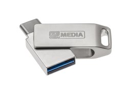 MyMedia MyDual USB 3.2 Gen 1 pamięć USB 32 GB USB Type-A / USB Type-C 3.2 Gen 1 (3.1 Gen 1) Srebrny