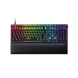 Razer | Opcyjna klawiatura do gier Huntsman V2 | Klawiatura do gier | Światło LED RGB | RU | Przewodowe | Czarny | Klawiatura nu