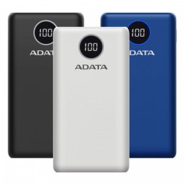 Adata Powerbank P20000QCD 20000mAh Biały QC/PD