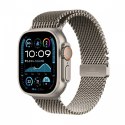 Apple Watch Ultra 2 GPS + Cellular, koperta 49 mm z tytanu w kolorze naturalnym z bransoletą mediolańską M z tytanu w kolorze naturaln