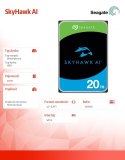 Seagate Dysk SkyHawkAI 20TB 3,5 256MB ST20000VE002