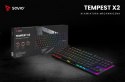 Savio Klawiatura mechaniczna RGB Tempest X2 Outemu Blue