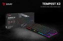 Savio Klawiatura mechaniczna RGB Tempest X2 Outemu Brown