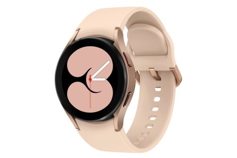 Samsung Galaxy Watch4 3,05 cm (1.2") OLED 40 mm Cyfrowy 396 x 396 px Ekran dotykowy 4G Złoto różowe Wi-Fi GPS