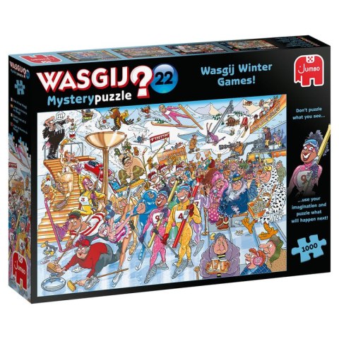 Wasgij 25012 puzzle Puzzle układanka 1000 szt. Komiksy