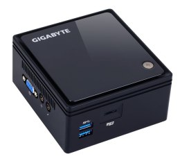 Gigabyte GB-BACE-3160 komputer typu barebone Wielkość PC 0.5L Czarny J3160 1,6 GHz