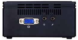 Gigabyte GB-BACE-3160 komputer typu barebone Wielkość PC 0.5L Czarny J3160 1,6 GHz