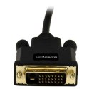 StarTech.com MDP2DVIMM6B adapter kablowy 1,8 m mini DisplayPort DVI-D Czarny