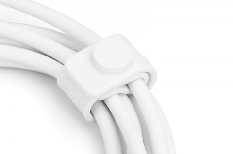 Digitus Kabel połączeniowy silikonowy USB-A - USB-C, USB 2.0 60W, 0,5m Biały