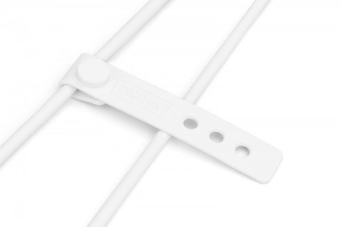 Digitus Kabel połączeniowy silikonowy USB-C - USB-C, USB 2.0 60W, 1m Biały