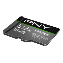 PNY Karta pamięci MicroSDXC Elite 512GB P-SDUX512U3100PRO-GE