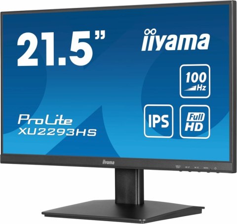 Iiyama ProLite XU2293HS-B6 monitor komputerowy 54,6 cm (21.5") 1920 x 1080 px Full HD LED Czarny