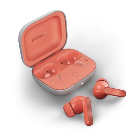 Słuchawki BT Moto buds Wireless Earbuds, Coral Peach