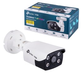 Kamera TP-LINK VIGI C340(6mm), Zewnętrzna, w pełni kolorowa kamera sieciowa VIGI typu Bullet, 4MP, Niezawodna klasa szczelności 