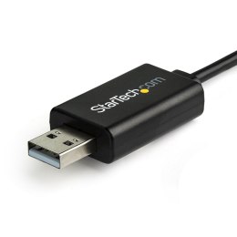 StarTech.com ICUSBROLLOVR zmieniacz płci / kabli RJ-45 USB 2.0 Type-A Czarny