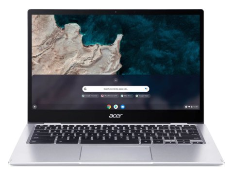 Acer Chromebook CP513-1H-S38T 468 33,8 cm (13.3") Ekran dotykowy Full HD 64 GB Flash Wi-Fi 5 (802.11ac) ChromeOS Srebrny