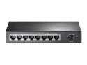 Switch TP-LINK TL-SG1008P (8x 10/100/1000Mbps) PoE 8xGE, 4xPOE, metalowy