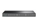 TP-Link TL-SF1048 Nie zarządzany Fast Ethernet (10/100) 1U Czarny