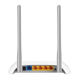 TP-Link TL-WR840N router bezprzewodowy Fast Ethernet Jedna częstotliwości (2,4 GHz) Szary, Biały