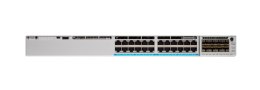 Cisco Catalyst C9300-24T-E łącza sieciowe Zarządzany L2/L3 Gigabit Ethernet (10/100/1000) Szary