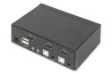 DIGITUS PRZEŁĄCZNIK KVM 2 PORTOWY HDMI, 4K 30HZ DS-12870